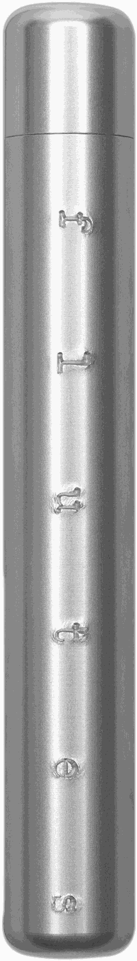 Flutes precision-machined aluminum hand pipe